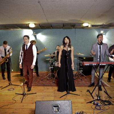 Garden Party Wedding Band from Maidstone Kent