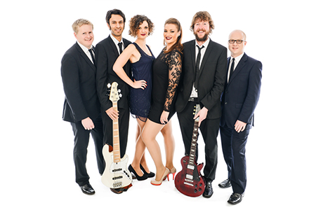 The Lights funk, soul and pop band exclusive to Hireaband, based in Bristol.